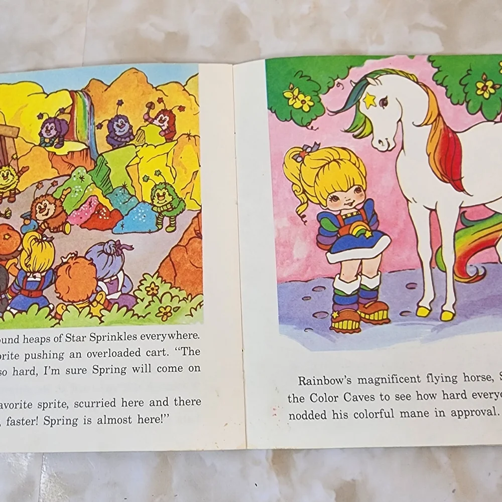 Vintage Rainbow Brite Book